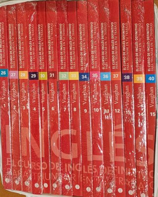 15 Libros Vaughan - Curso Inglés Definitivo