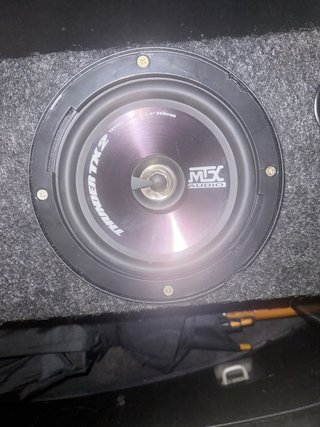 Altavoces MTX Car Audio Medios Negros