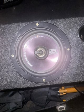 Altavoces MTX Car Audio Medios Negros