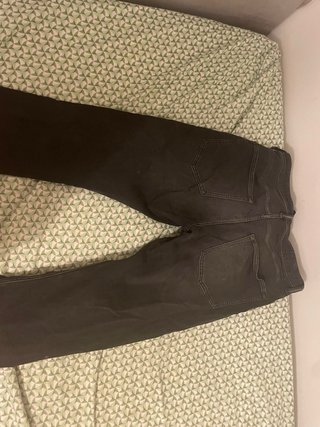 Jeans H&M Regular Fit Denim Nero Taglia 40