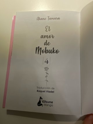 Comic El amor de Mobuko, Akane Tamura