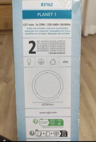 Eglo Planet 1 Lámpara de techo