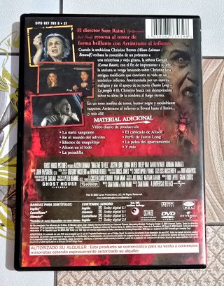 DVD Arrástrame al Infierno (Terror)