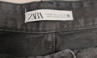 Shorts vaqueros negros