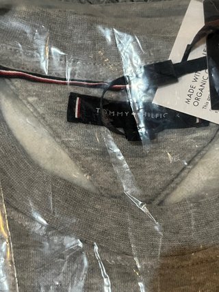 Felpa Tommy Hilfiger Uomo Grigia XXL