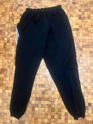 Chándal Adidas Negro con Rayas Blancas
