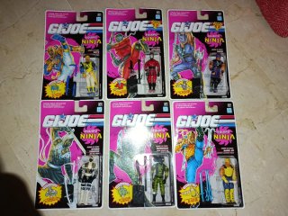 Lote GI JOE Equipo Ninja España 1992