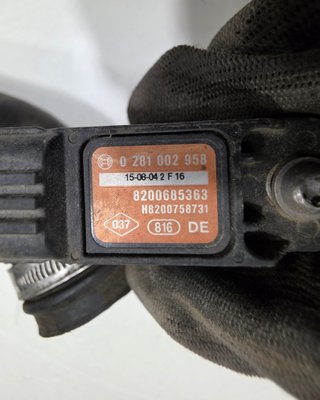 Tubo de admisión del intercooler Renault Megane