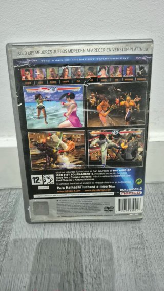 Tekken 4 PS2 Edición Platinum