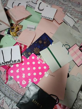 Lote Bolsas Regalo Tous Pandora Victoria's Secret