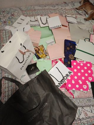 Lote Bolsas Regalo Tous Pandora Victoria's Secret