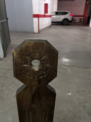 Pareja Sillas Vintage Madera 3 Patas