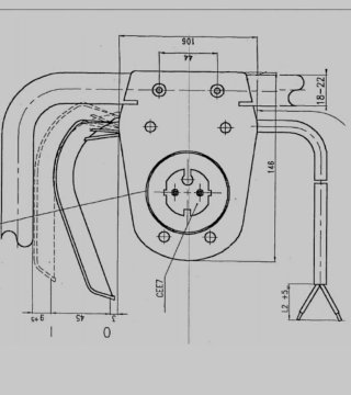 Interruptor universal cortacésped.