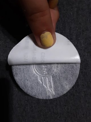 Tapas Mini negro y plata oem
