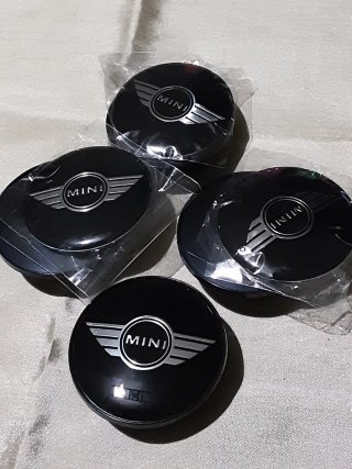 Tapas Mini negro y plata oem
