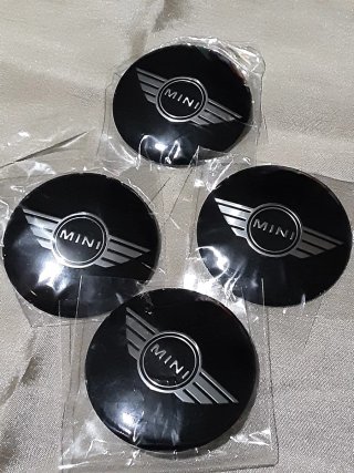 Tapas Mini negro y plata oem