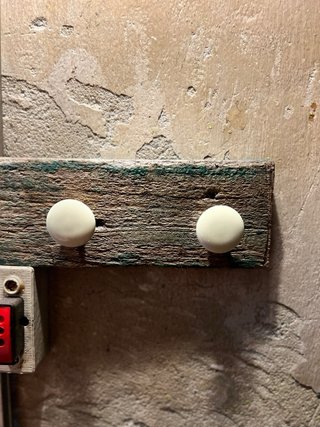 Cabideiro de Parede Rustic Vintage em Madeira