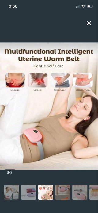 Cinturón Calentador para Dolor Menstrual