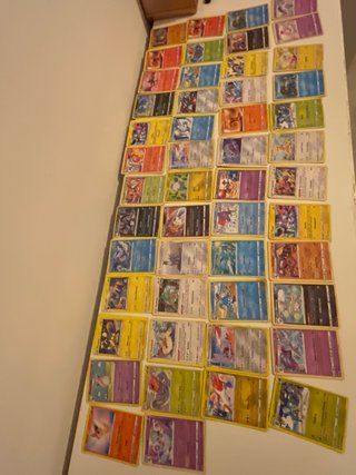 Lote 50 Cartas Pokémon Comunes