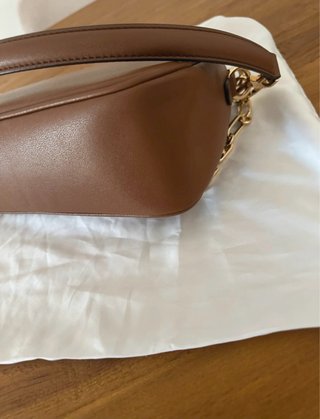 Bolso Piel Michael Kors Marrón y Dorado