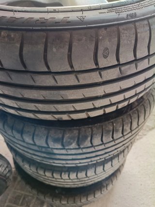 4 ruedas de 16 pulgadas 4x100 con neumáticos nuevo