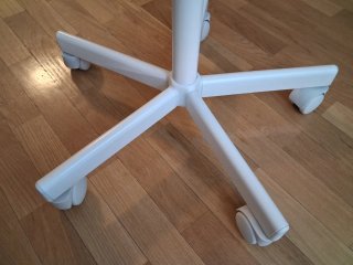 Silla de escritorio infantil IKEA rosa