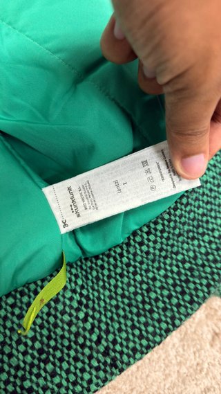 Chaqueta Skunfunk Verde y Negra