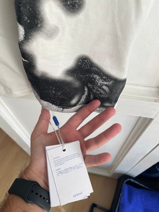 Camiseta Off-White Blanca Hombre