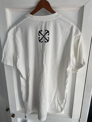 Camiseta Off-White Blanca Hombre