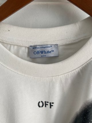 Camiseta Off-White Blanca Hombre