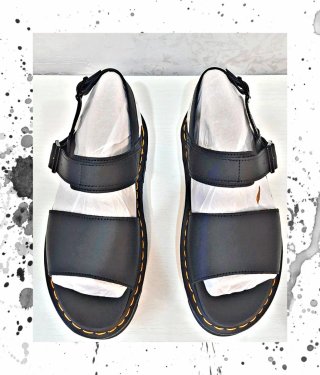 Dr. Martens Voss Quad Sandali Neri Tg 40