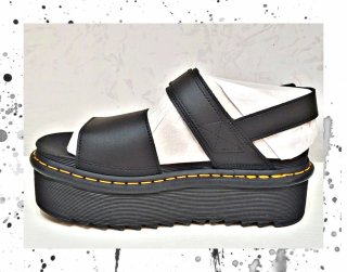 Dr. Martens Voss Quad Sandali Neri Tg 40