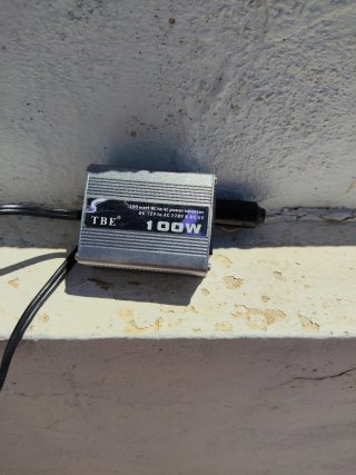 Inversor de Coche 100W DC 12V a AC 220V