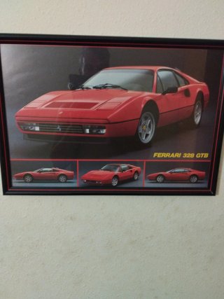 Cuadro Ferrari 328 GTB