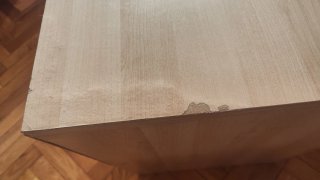 Cómoda Malm Ikea 2 cajones madera