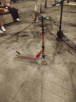 Patinete Rojo