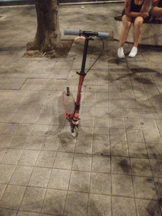 Patinete Rojo