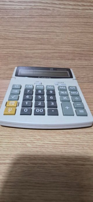 Calculadora Canon Solar y Batería