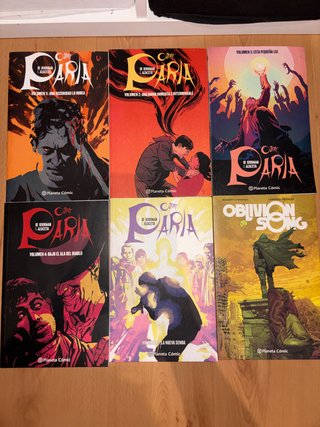 Cómics Paria (1-5) + Oblivion Song 1