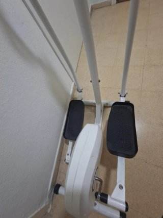Bicicleta Elíptica Blanca,comprada en Amazon