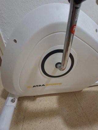 Bicicleta Elíptica Blanca,comprada en Amazon