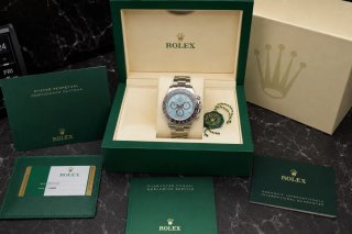 Rolex Cosmograph Daytona Plata