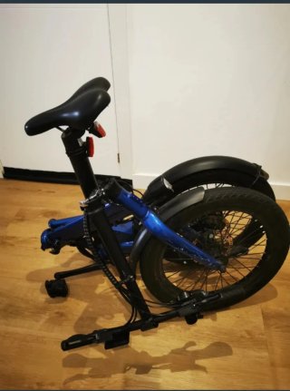 Bicicleta Eléctrica Eovolt Azul