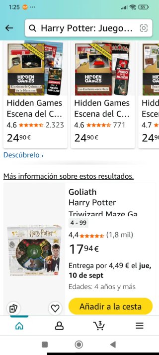 Harry Potter Juego de los Tres Magos