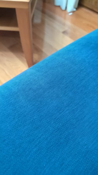 Sofá azul 2 plazas