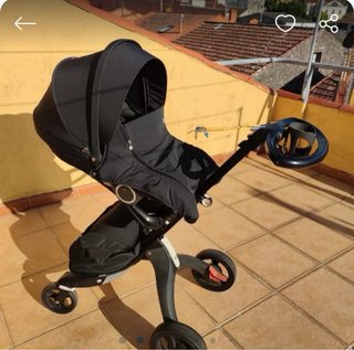 Silla Stokke Xplory con capazo