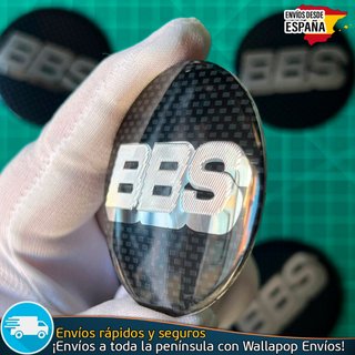 Emblemas BBS 56mm x4 Tapacubos Tapas Llantas Bujes