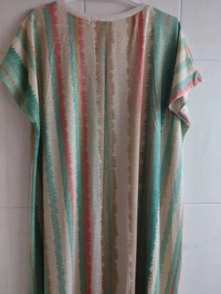 Precioso vestido largo estampado