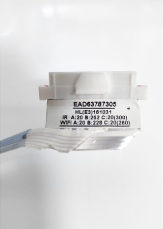 Botón Power y WiFi LG 43LH590V
