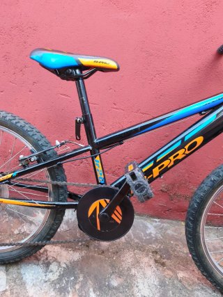 Bicicleta B Pro 20 Negra y Naranja